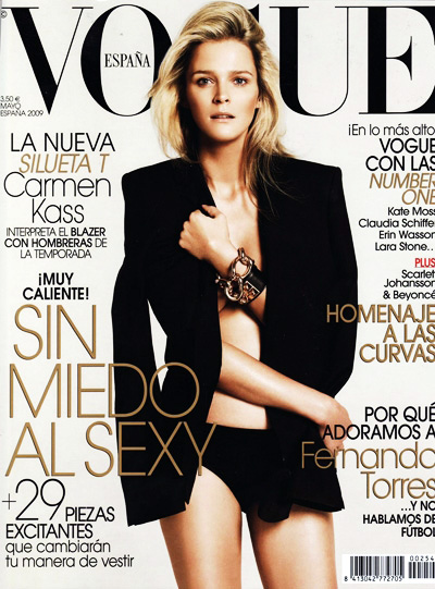 Carmen Kass for Vogue Espana